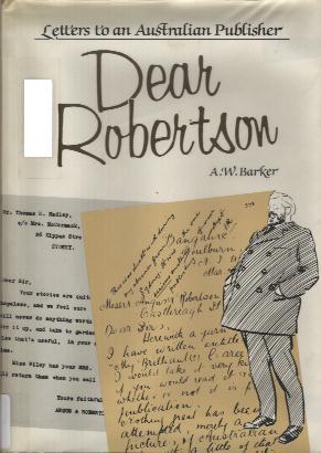 DEAR ROBERTSON book cover