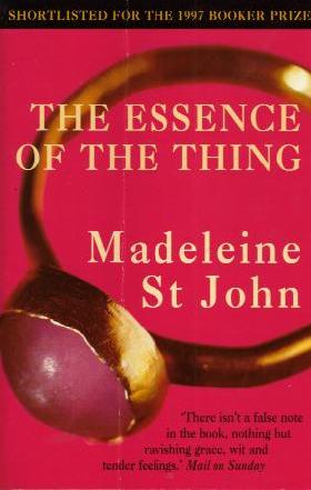 THE ESSENCE OF THE THING book cover