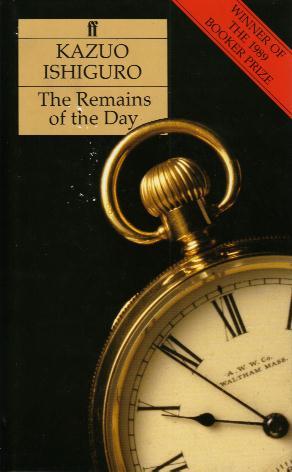 THE REMAINS OF THE DAY book cover