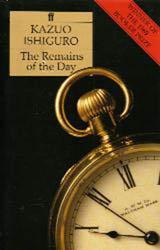 THE REMAINS OF THE DAY book cover