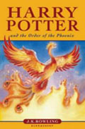 HARRY POTTER AND THE ORDER OF THE PHOENIX book cover