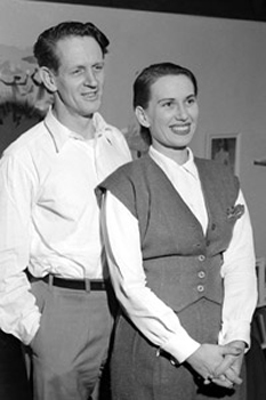 photo of GEORGE JOHNSTON AND CHARMIAN CLIFT